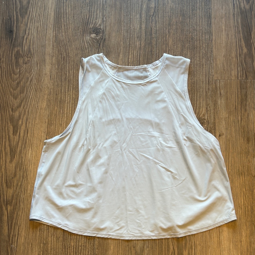 Lululemon Athletica Light Blue Sculpt Tank
